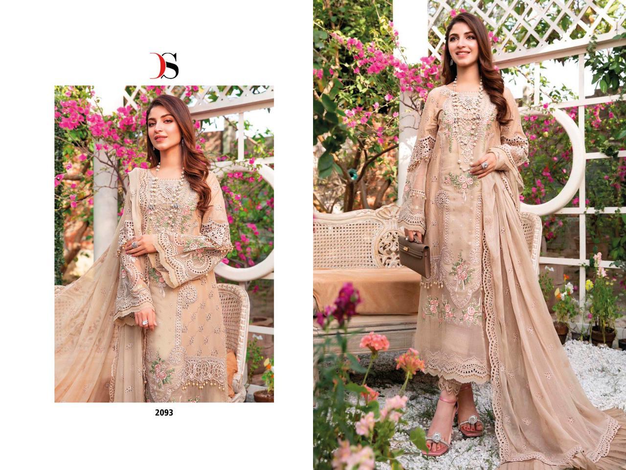 Mariab Voyage lawn Deepsy Suits Wholesale Pakistani Salwar Suits Catalog